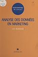 Télécharger le livre :  Analyse des données en marketing