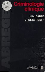 Télécharger le livre :  Criminologie clinique