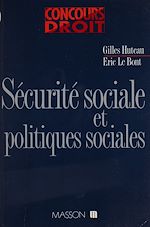 Download this eBook Sécurité sociale et politiques sociales