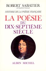 Télécharger le livre :  Histoire de la poésie française - poésie du XVII° siècle