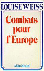 Télécharger le livre :  Combats pour l'Europe, 1919-1934