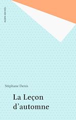Download this eBook La Leçon d'automne