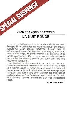 Télécharger le livre :  La Nuit rouge