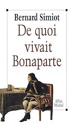Download this eBook De quoi vivait Bonaparte ?