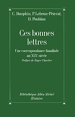 Télécharger le livre :  Ces bonnes lettres