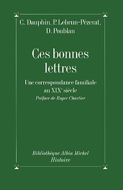 Télécharger le livre :  Ces bonnes lettres