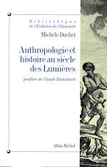 Télécharger le livre :  Anthropologie et histoire au siècle des Lumières