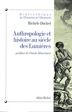 Télécharger le livre :  Anthropologie et histoire au siècle des Lumières