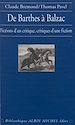Télécharger le livre :  De Barthes à Balzac : fictions d'un critique, critiques d'une fiction
