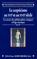 Télécharger le livre :  Le Scepticisme au XVI  et au XVII siècle
