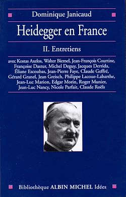 Télécharger le livre :  Heidegger en France - tome 2