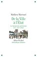 Télécharger le livre :  De la ville à l'Etat