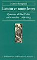 Télécharger le livre :  L'Amour en toutes lettres