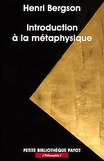 Télécharger le livre :  Introduction à la métaphysique