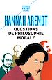 Télécharger le livre :  Questions de philosophie morale