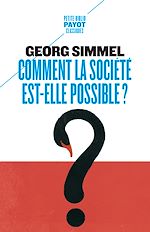 Télécharger le livre :  Comment la société est-elle possible ?