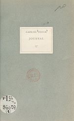 Télécharger le livre :  Journal
