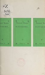 Télécharger le livre :  Si j'étais moi