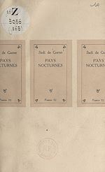 Télécharger le livre :  Pays nocturnes