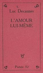 Télécharger le livre :  L'amour lui-même