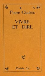 Télécharger le livre :  Vivre et dire