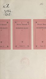 Télécharger le livre :  Dominicales