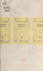 Télécharger le livre :  Possible raison