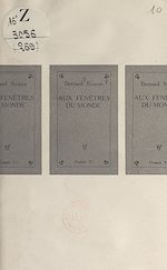 Télécharger le livre :  Aux fenêtres du monde