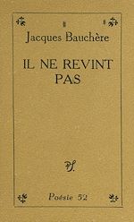 Télécharger le livre :  Il ne revint pas