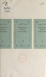 Télécharger le livre :  Refrains pour fantômes