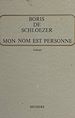 Télécharger le livre :  Mon nom est personne