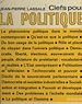 Télécharger le livre :  Clefs pour la politique