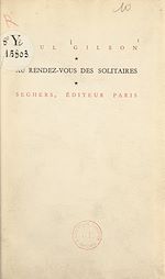 Télécharger le livre :  Au rendez-vous des solitaires