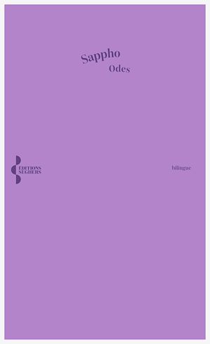 Téléchargez le livre :  Odes