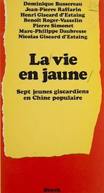 Télécharger le livre :  La Vie en jaune