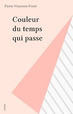 Télécharger le livre :  Couleur du temps qui passe