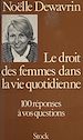 Télécharger le livre :  Le Droit des femmes dans la vie quotidienne