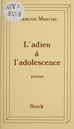 Télécharger le livre :  L'adieu à l'adolescence