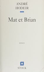 Télécharger le livre :  Mat et Brian