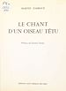 Télécharger le livre :  Le chant d'un oiseau têtu