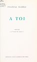 Télécharger le livre :  À toi