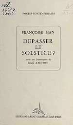 Télécharger le livre :  Dépasser le solstice ?