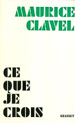 Télécharger le livre :  Ce que je crois