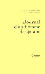 Download this eBook Journal d'un homme de 40 ans