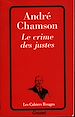 Télécharger le livre :  Le crime des justes