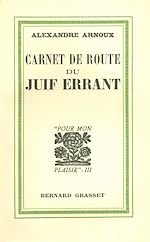 Download this eBook Carnet de route du Juif errant