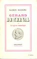 Télécharger le livre :  Gérard de Nerval ou la sagesse romantique
