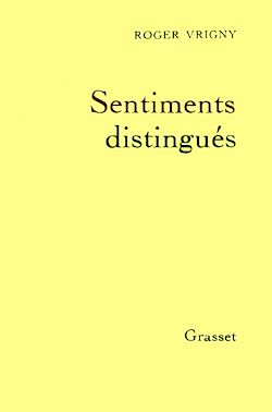 Télécharger le livre :  Sentiments distingués
