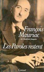 Download this eBook Les paroles restent