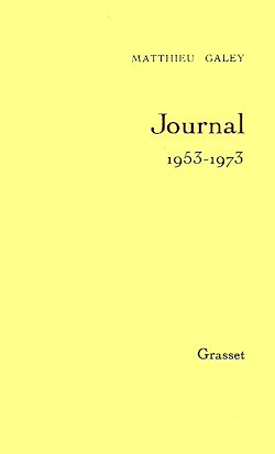 Télécharger le livre :  Journal T01 1953-1973
